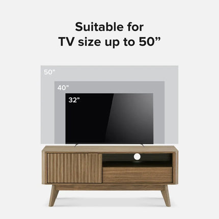 FurnitureZ l  Brooklyn Mid-Century Modern TV Stand for Living Room