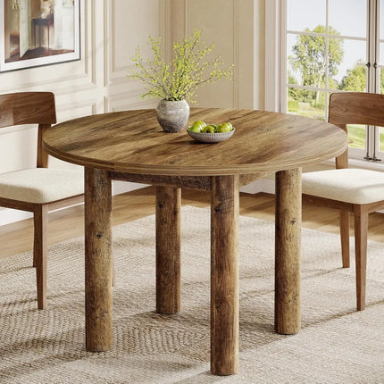 FurnitureZ l  Round Dining Table for 2-4 for Dining Room