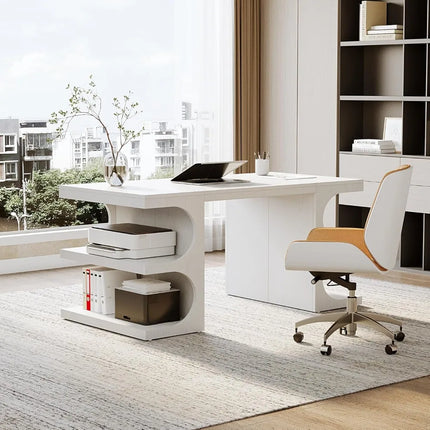 FurnitureZ l  62.2" Executive Desk for Home Office