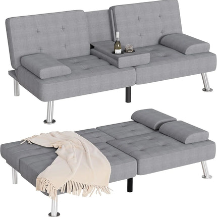 FurnitureZ l  Futon Sofa Bed for Bedroom