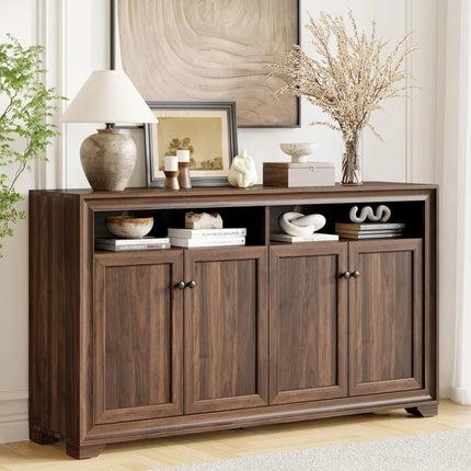 FurnitureZ l  Large 60" Sideboard Buffet for Living Room, Dining Room