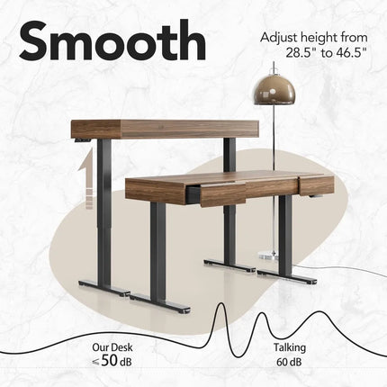 FurnitureZ l  Electric Standing Desk for Home Office
