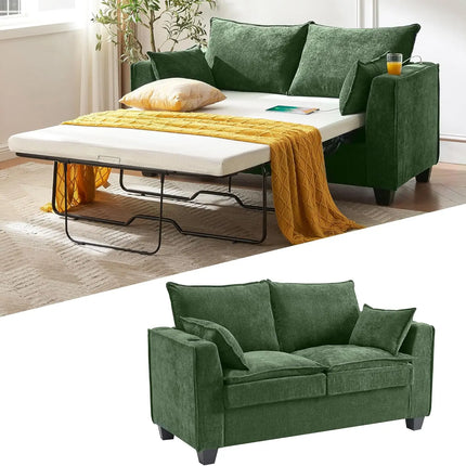 FurnitureZ l  Pull Out Sofa Bed, Sleeper Sofa Couch for Bedroom