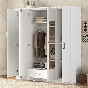FurnitureZ l  Modern 3-Door Wardrobe for Bedroom