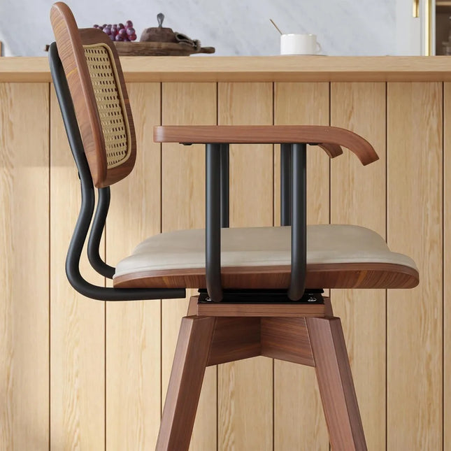 FurnitureZ l  26" Counter Height Bar Stool for Dining Room
