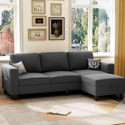 FurnitureZ l  Sectional Sofa Couches for Living Room