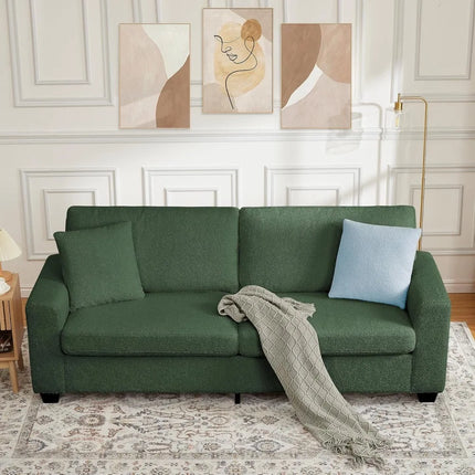 FurnitureZ l  83" Contemporary 3-Seater Sofa for Living Room