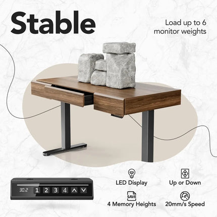 FurnitureZ l  Electric Standing Desk for Home Office
