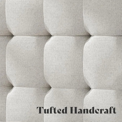 FurnitureZ l  Mid-Century Queen Size Solid Wood Bed Frame for Bedroom