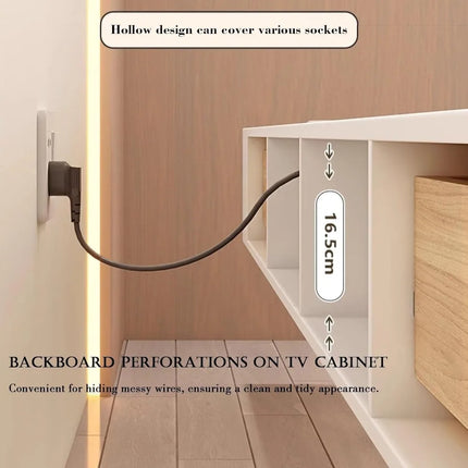 FurnitureZ l  Modern Wall-Mounted TV Stand for Living Room, Bedroom