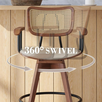 FurnitureZ l  26" Counter Height Bar Stool for Dining Room